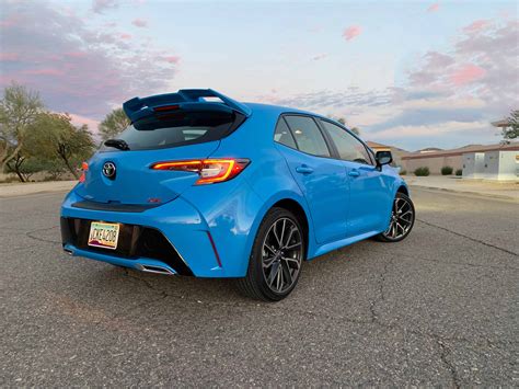 2019 Toyota Corolla Xse Hatchback Review Back Photo