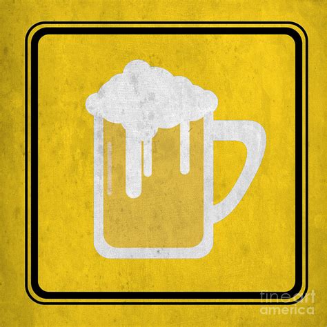 Beer Sign For Man Cave Drawing By Drawspots Illustrations