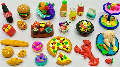Diy Mini Clay Food Items Diy How To Make Polymer Clay Miniature Food