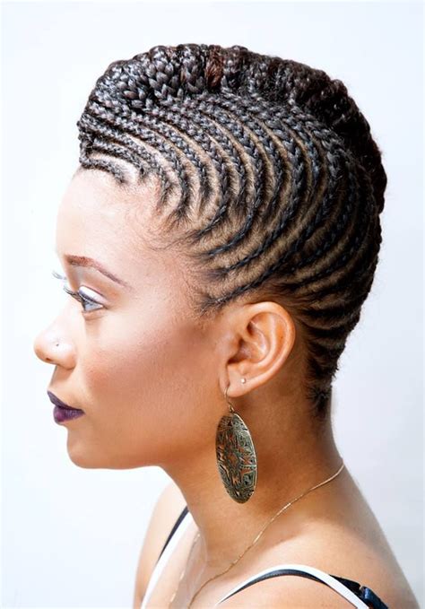 Cornrow hairstyle is one of the trending hairstyles in 2015 for african american black women. Cornrow Hairstyles for Short Natural Hair - New Natural ...