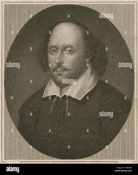 William Shakespeare English Playwright Stock Photo Alamy