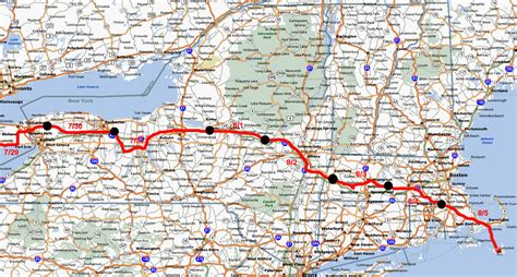 Road Map Of North East United States Halvedtapes