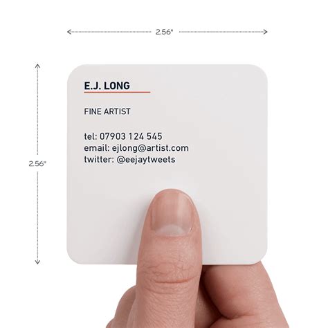 Square Business Card Templates To Download Moo Support