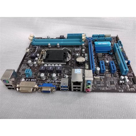 Intel 1155 Asus Asrock H61 B75 Gaming Motherboard Usb 30 Sata