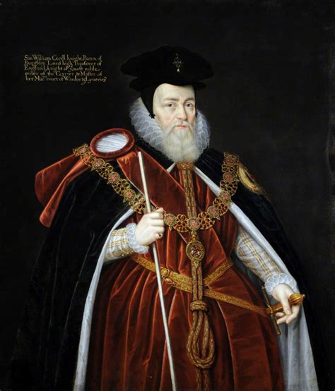 William Cecil 15201598 1st Baron Burghley Art Uk