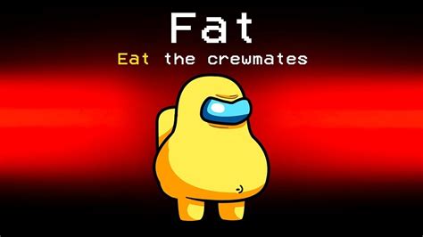 Fat Impostor Among Us Victory Eat The Crewmate Game Disk Youtube