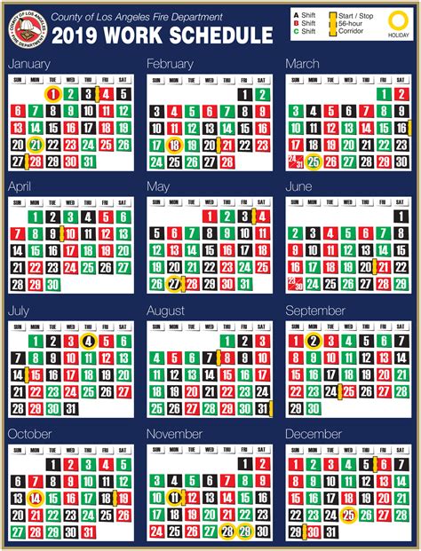 Printable Firefighter Calendar Calendar Printables Free Blank