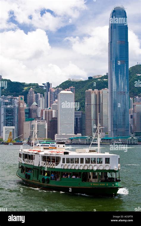 Star Ferry And Skyline Ifc International Finance Centre Hong Kong Sar
