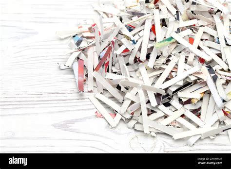 Shredded Paper Texture Hi Res Stock Photography And Images Alamy