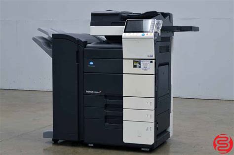 Communication centre with 45 ppm b/w and colour. 2013 Konica Minolta Bizhub C454e Color Digital Press w ...