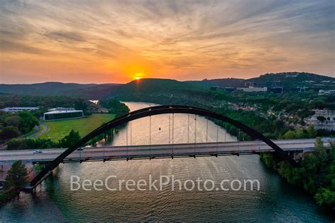 Lake Austin 360 Bridge Sunset
