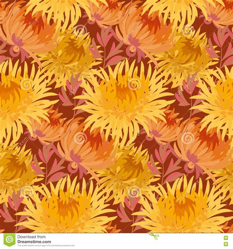 Check spelling or type a new query. Fall Yellow Floral Seamless Pattern. Stock Vector ...