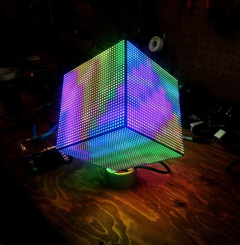 Overview Diy Led Video Cube Adafruit Learning System