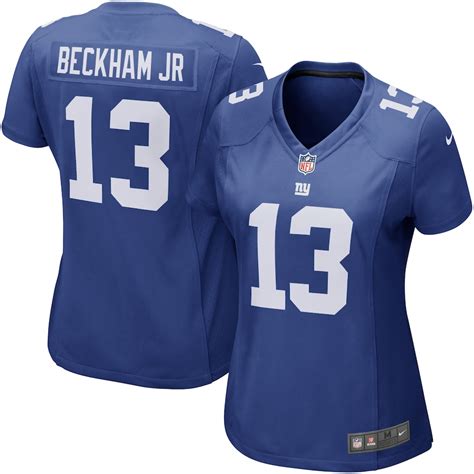 Womens New York Giants Odell Beckham Jr Nike Royal Blue Game Jersey