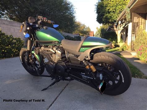 In the us they don't come with abs and the shocks is the only difference part wise besides the paint job. Yamaha Bolt C-Spec Cafe Sub-Fender - SS Custom Cycle