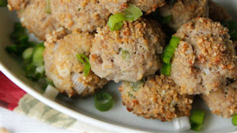 Mini Turkey Meatballs Recipe From