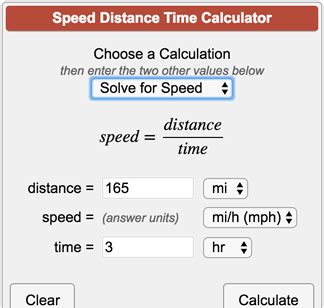 Calculate average speed of a moving object from the total distance travelled and the time taken from start to finish. Speed Distance Time Calculator