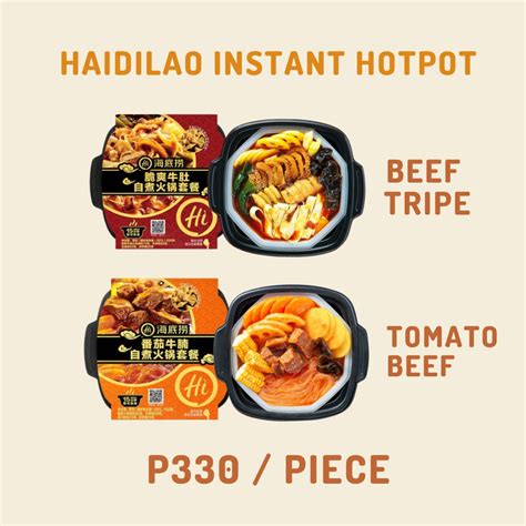Haidilao Instant Hotpot Shopee Philippines