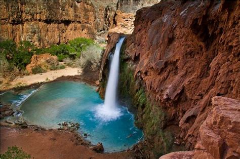 Havasu Falls Az Waterfalls Pinterest
