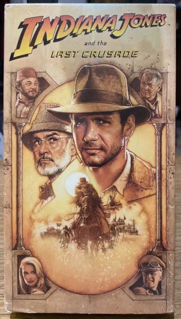 Indiana Jones And The Last Crusade Vhs Harrison Ford Sean