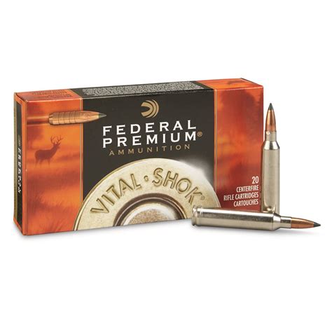 Federal Premium Vital Shok 7mm Rem Lead Free Trophy Copper Bt 140