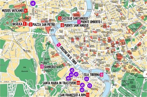 Mapa De Roma Pdf Mapa