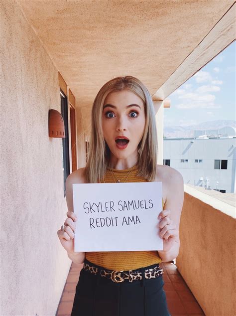 I Am Skyler Samuels I Play All Of The Frost Sisters On The Gifted Ama R Iama