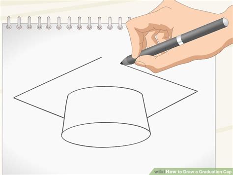 How To Draw A Graduation Cap Step By Step Gambaran
