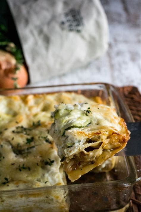 Caramelized Onion Zucchini Lasagna What The Forks For Dinner