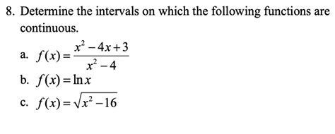 answered 8 determine the intervals on which the… bartleby