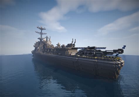 F 91 Warship Minecraft Map