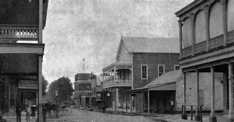 Downtown Opelousas Louisiana Circa Late 1800s Downtown
