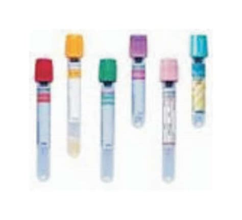 BD Vacutainer Plastic Blood Collection Tubes No Additives Bulk Pack
