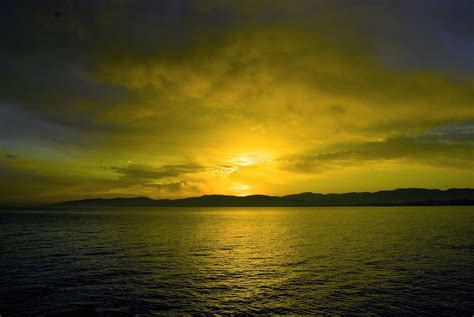 Obrázky Na Plochu Neba Horizont Príroda Voda Odlesk Západ Slnka