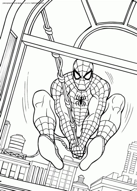 Coloring books are still available in the stores if you like, but you will also find a ton of coloring pages to print in the internet which will provide your child with a much wider range of subjects to choose from than you'll find in books. Get This Spiderman Coloring Pages Free Printable 655754