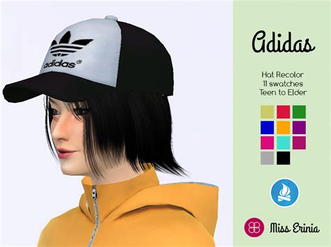 The Sims Resource Adidas Outdoor Retreat Hat Recolor