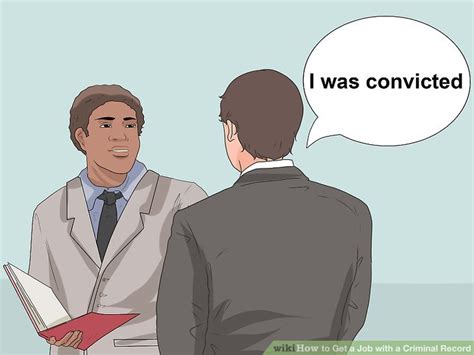 Expert Advice On How To Get A Job With A Criminal Record Wikihow