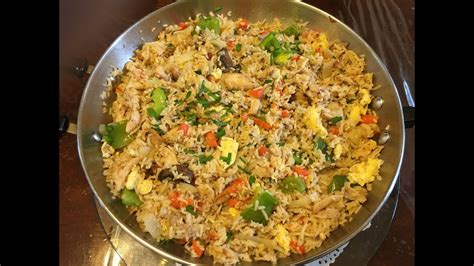 Chicken Fried Rice Chicken Stir Fry Rice By Cook Food Youtube