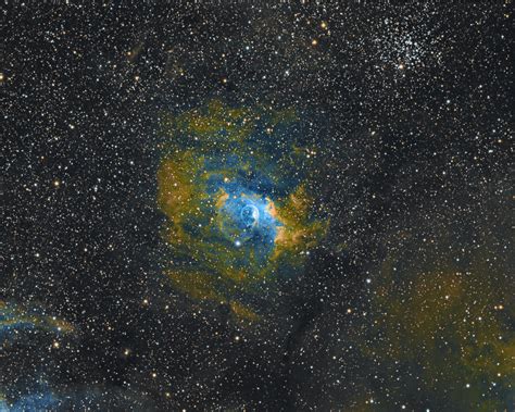 The Bubble Nebula Astrodoc Astrophotography By Ron Brecher