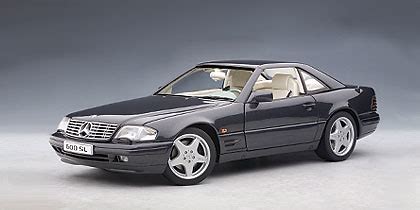 Mercedes r129 sl sports star published: Mercedes Benz SL 600 -R129- (1993) Autoart 76231 1/18