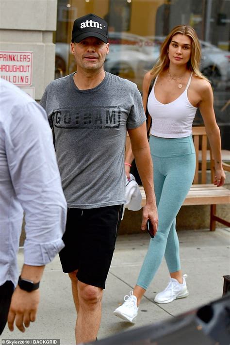 Ryan Seacrest And Shayna Taylor Are Friendly Exes As They Leave Boxing