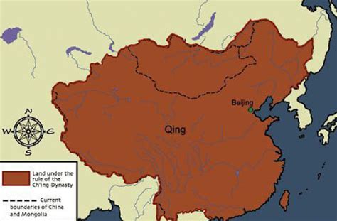 Qing Dynasty Map