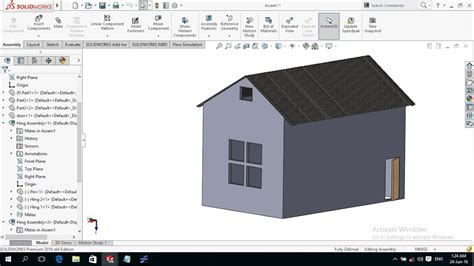 Solidworks Tutorial Modeling Home On Beginners Level 12 Youtube