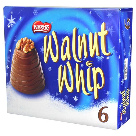 Walnut Whip 691oz 196g Walnut Whip Walnut Nestle Milk