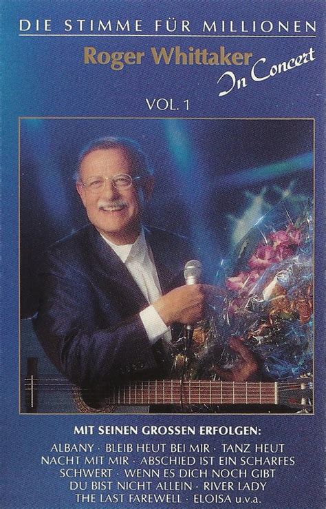 Roger Whittaker Die Stimme Für Millionen In Concert 1989 Cassette