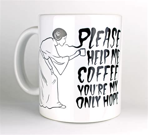 please help me coffee you re my only hope coffee mug · exhumed visions · online store powered