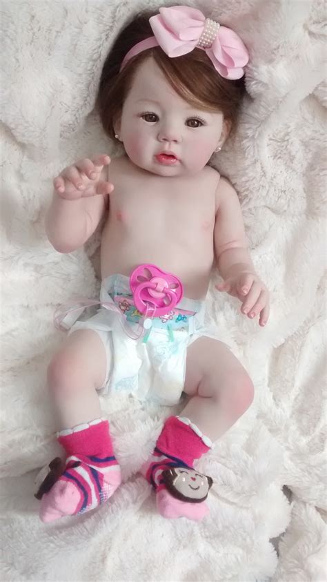 bebe reborn corpo de vinil bebe menina bianca elo7