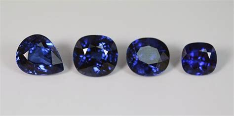 Black African Blue Sapphires Wholesale Gemstones And Jewelry Semi