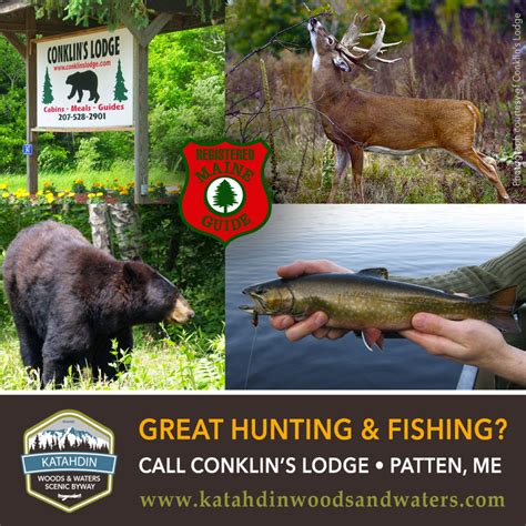 A Hunter Or A Fisherman In Your Life Check Conklins Lodge And Camps