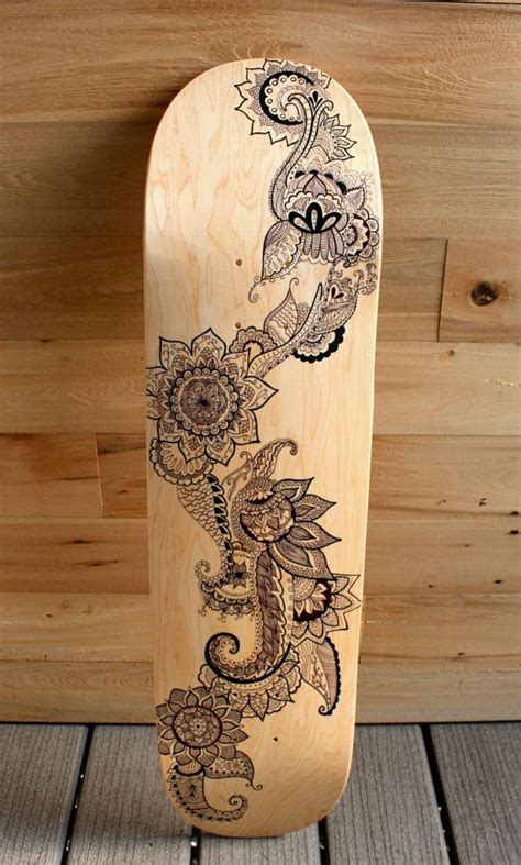 Hand Painted Skateboard By Lavaboards Gorg Today We Ride Painted